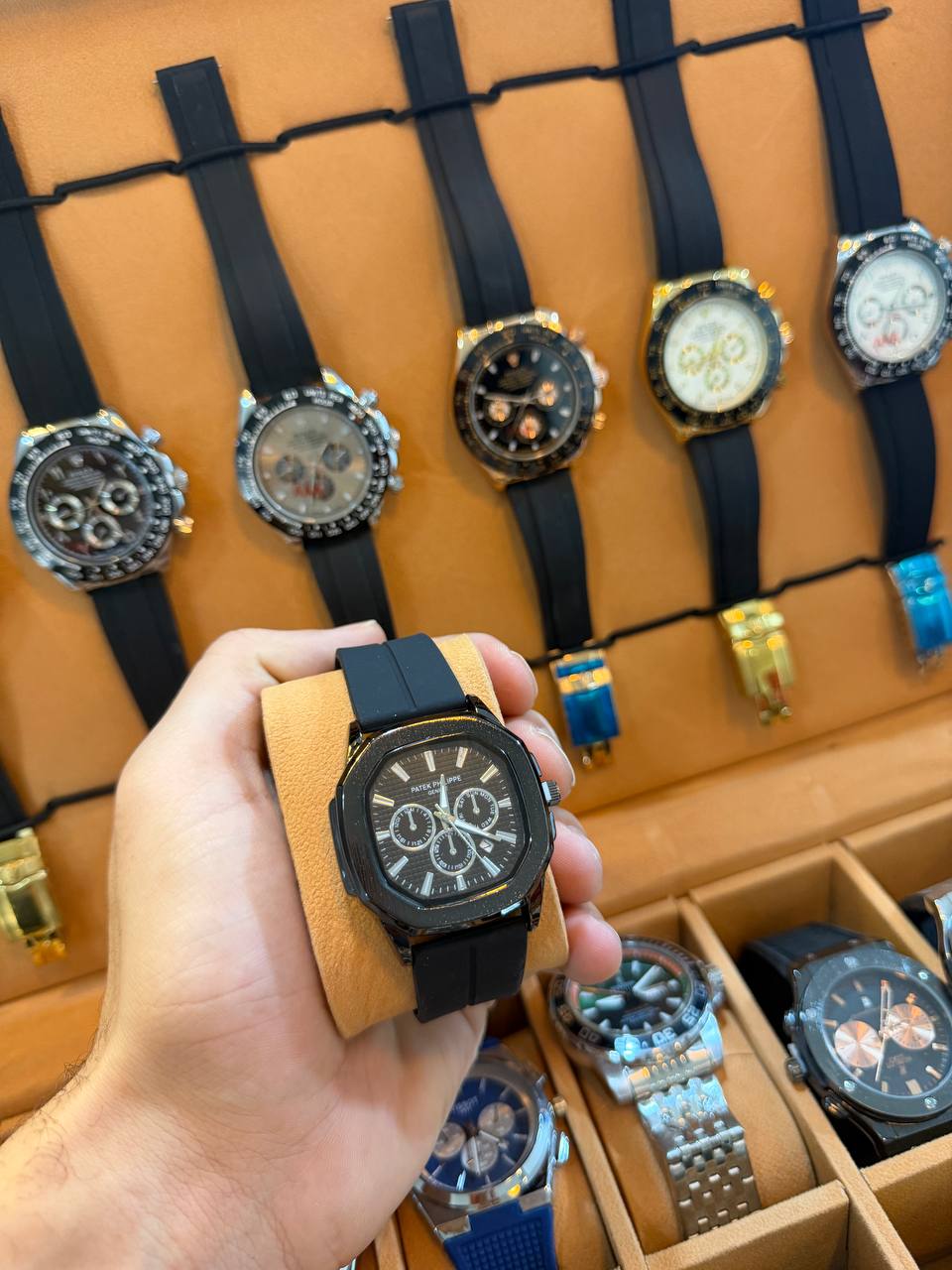Montre Patek Philippe Silicone Chronographe