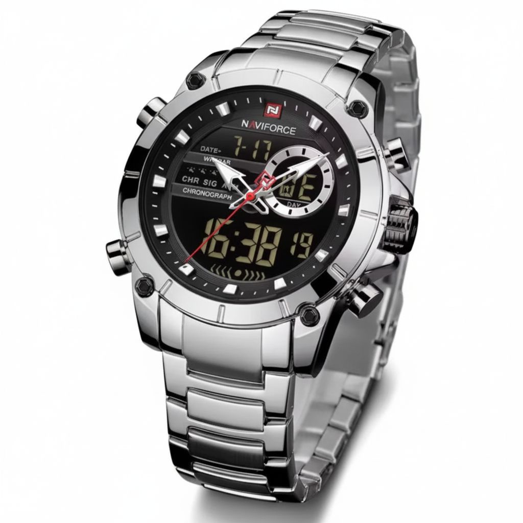 Montre Naviforce Chronographe Double Affichage