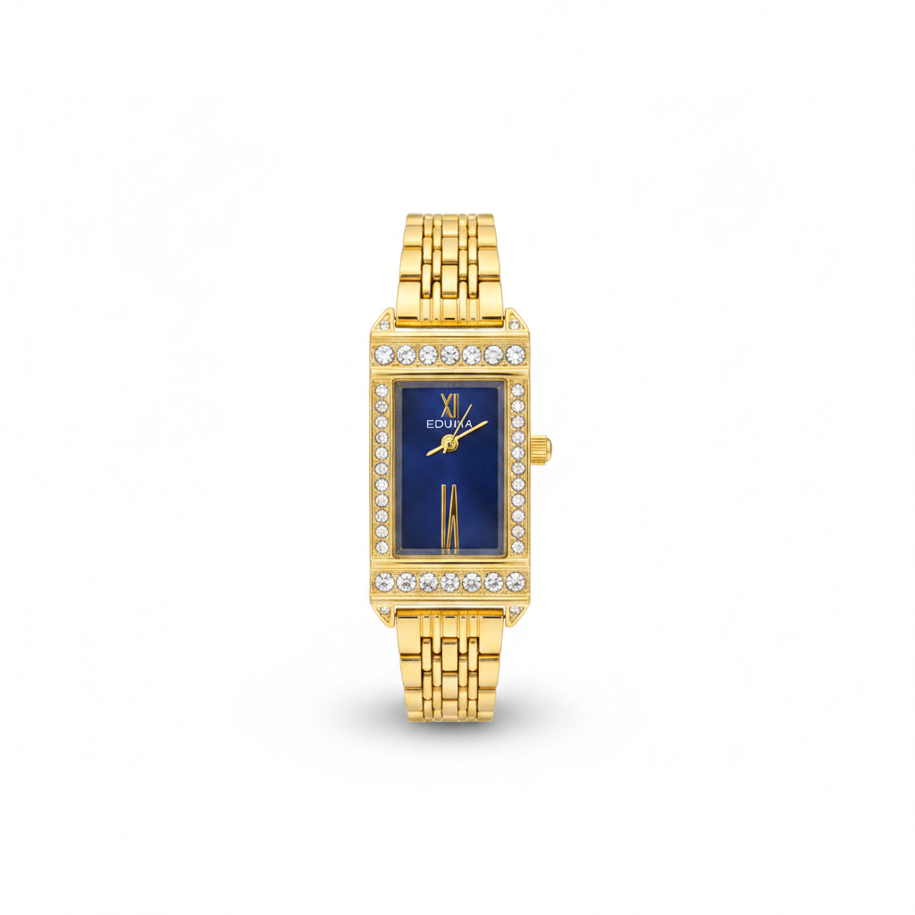 Montre Femme Rectangulaire Strass