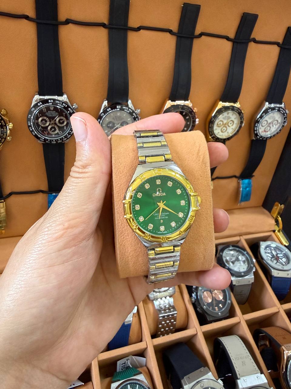 Montre Femme Omega Constellation Élégance