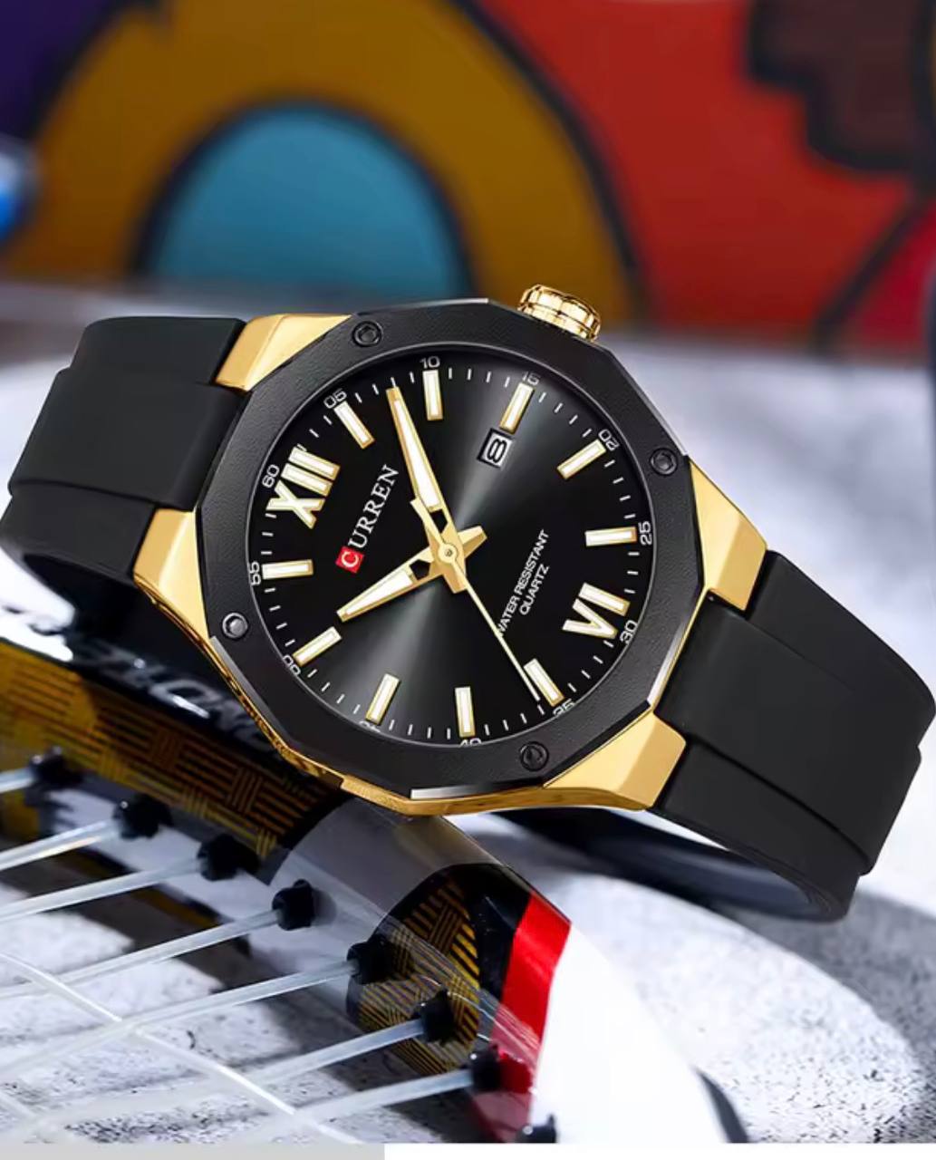 Montre Curren Octogonale Classique