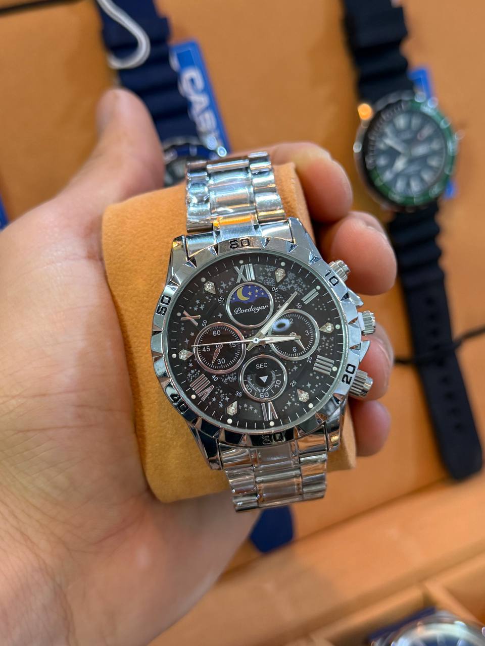 Montre Poedagar Chronographe Ciel Étoilé