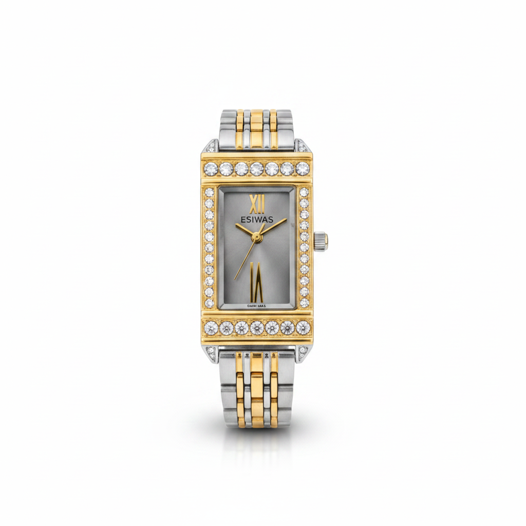 Montre Femme Rectangulaire Strass