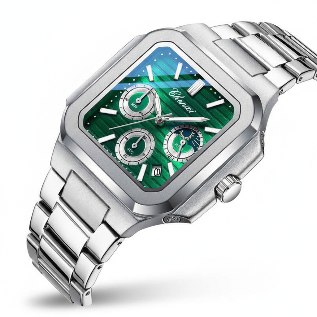 Montre Chenxi Chronographe Carrée