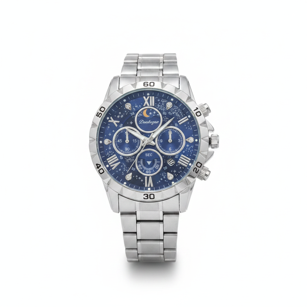 Montre Poedagar Chronographe Céleste