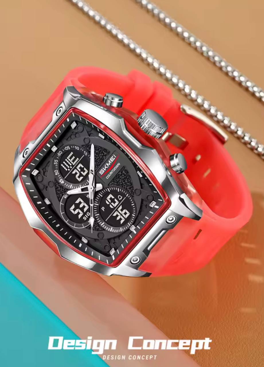 Montre SKMEI Tonneau Sport Chronographe