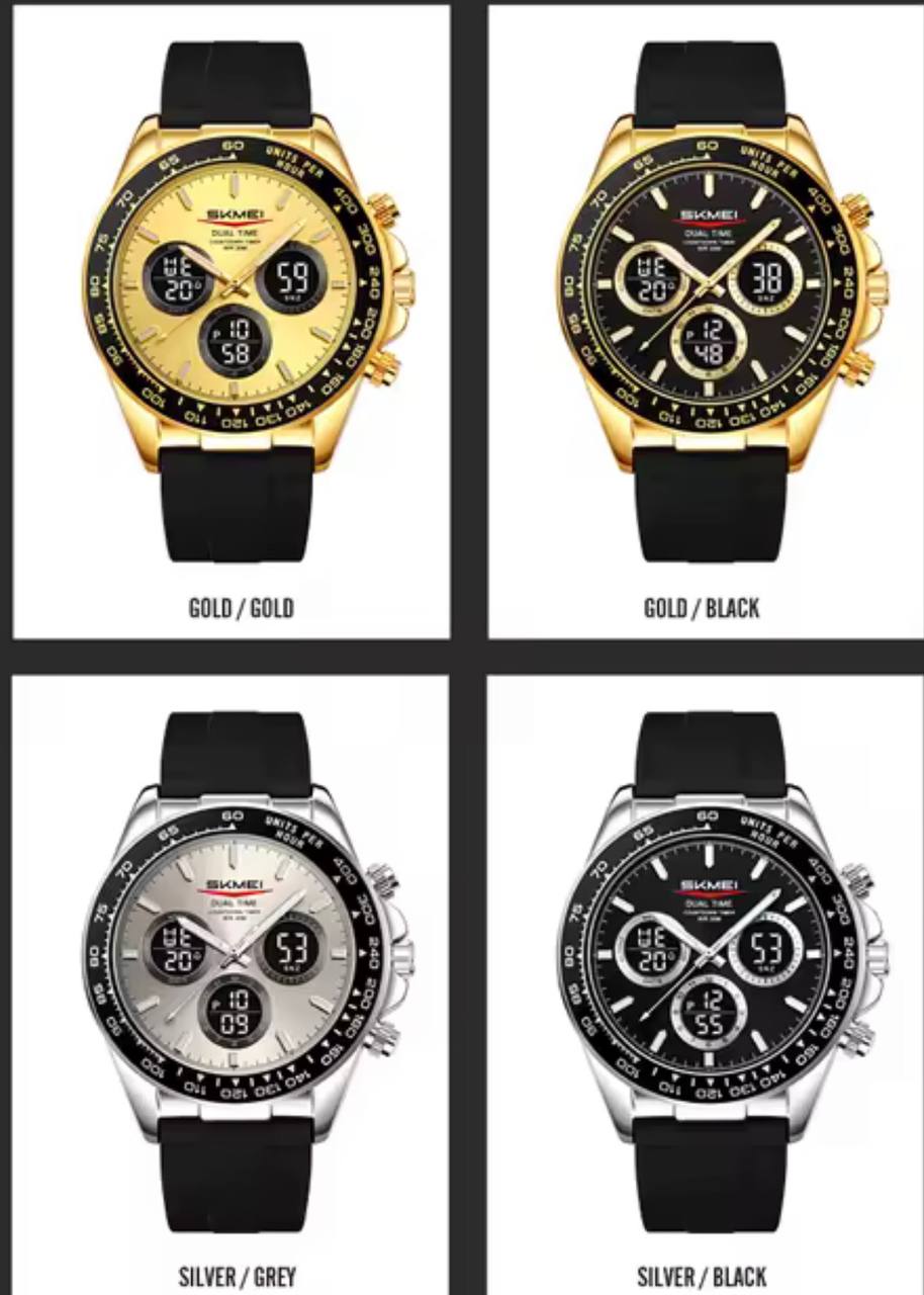 Montre Chronographe SKMEI Dual Time