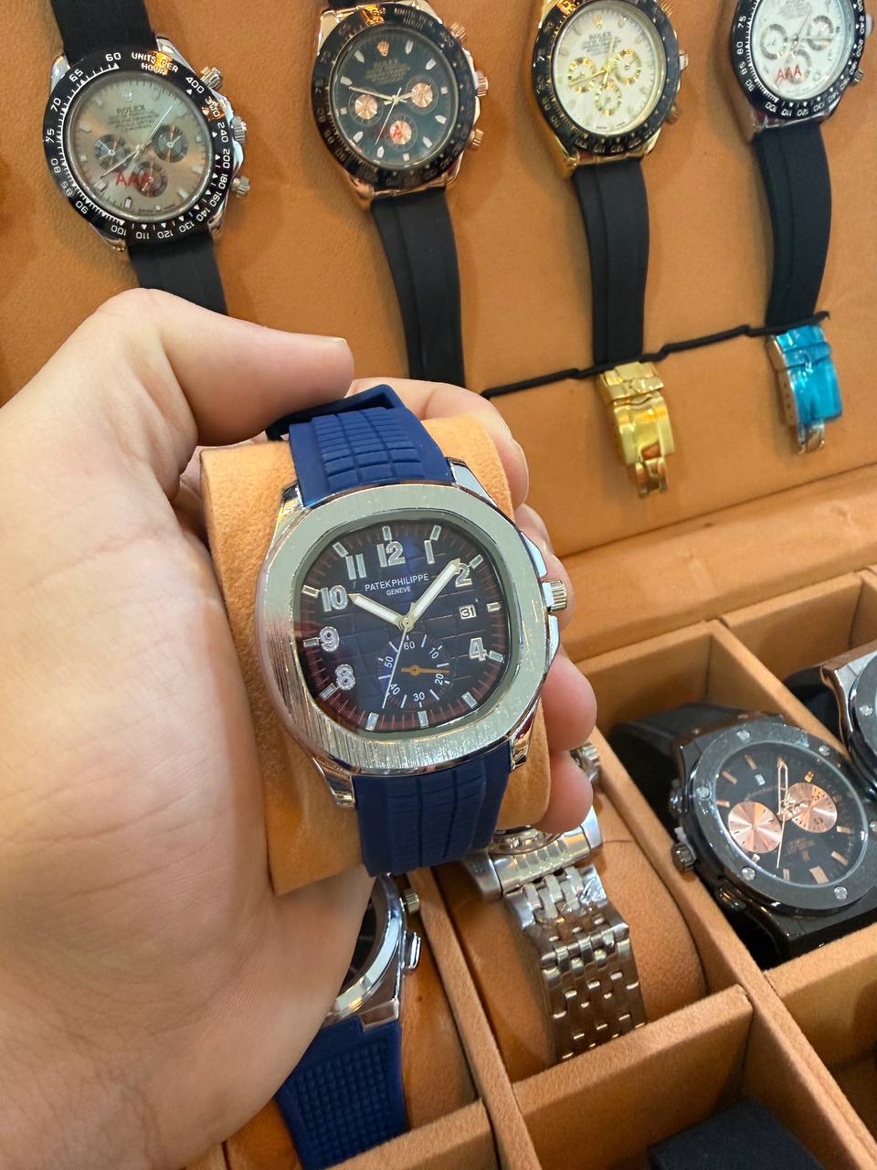 Montre Silicone Style Aquanaut Chrono