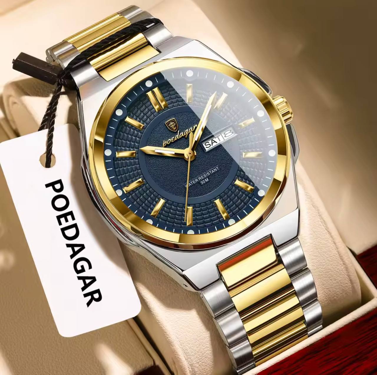 Montre Poedagar Élégance Bicolore