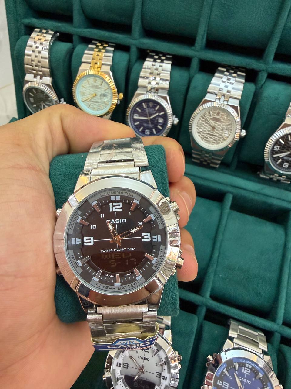 Montre Casio Chronographe Double Affichage
