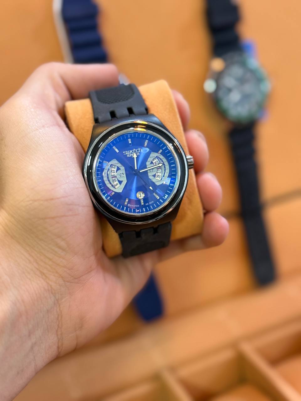 Montre Swatch Irony Chrono Bicompax