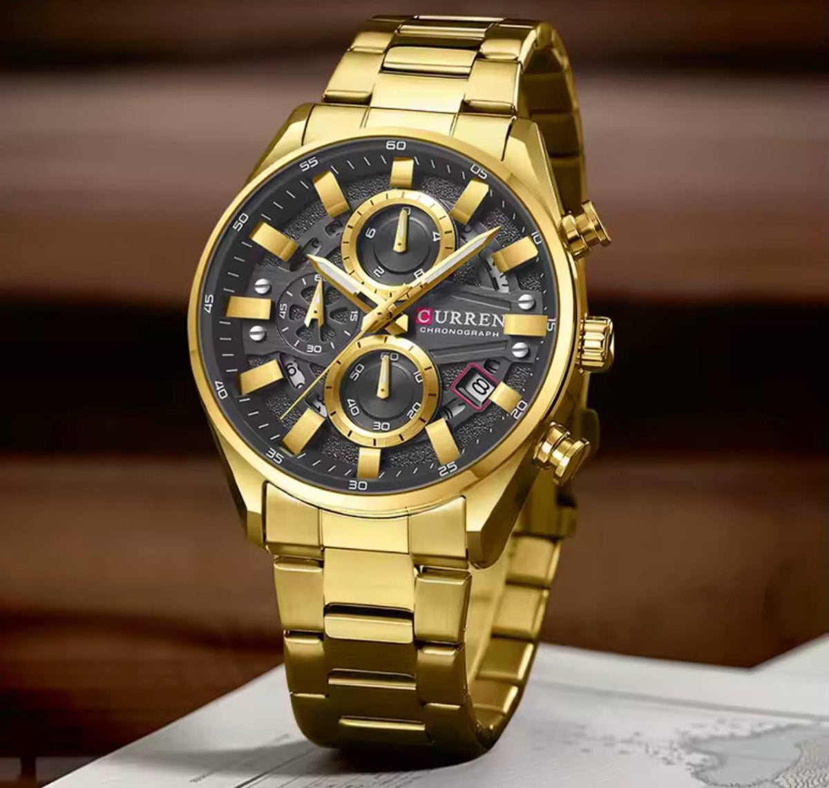 Montre Curren Chronographe Homme