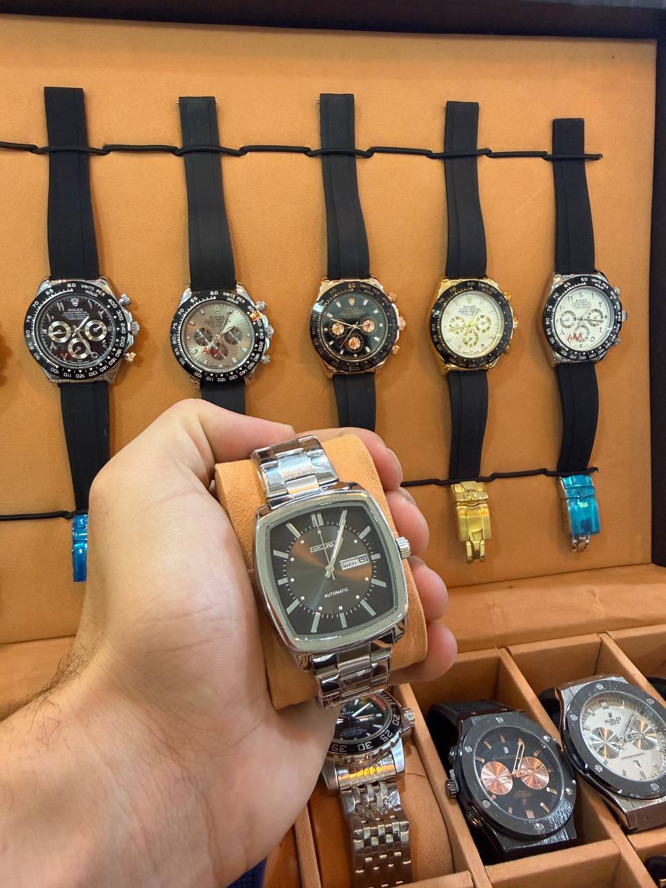 Montre Seiko Automatique Design Rétro