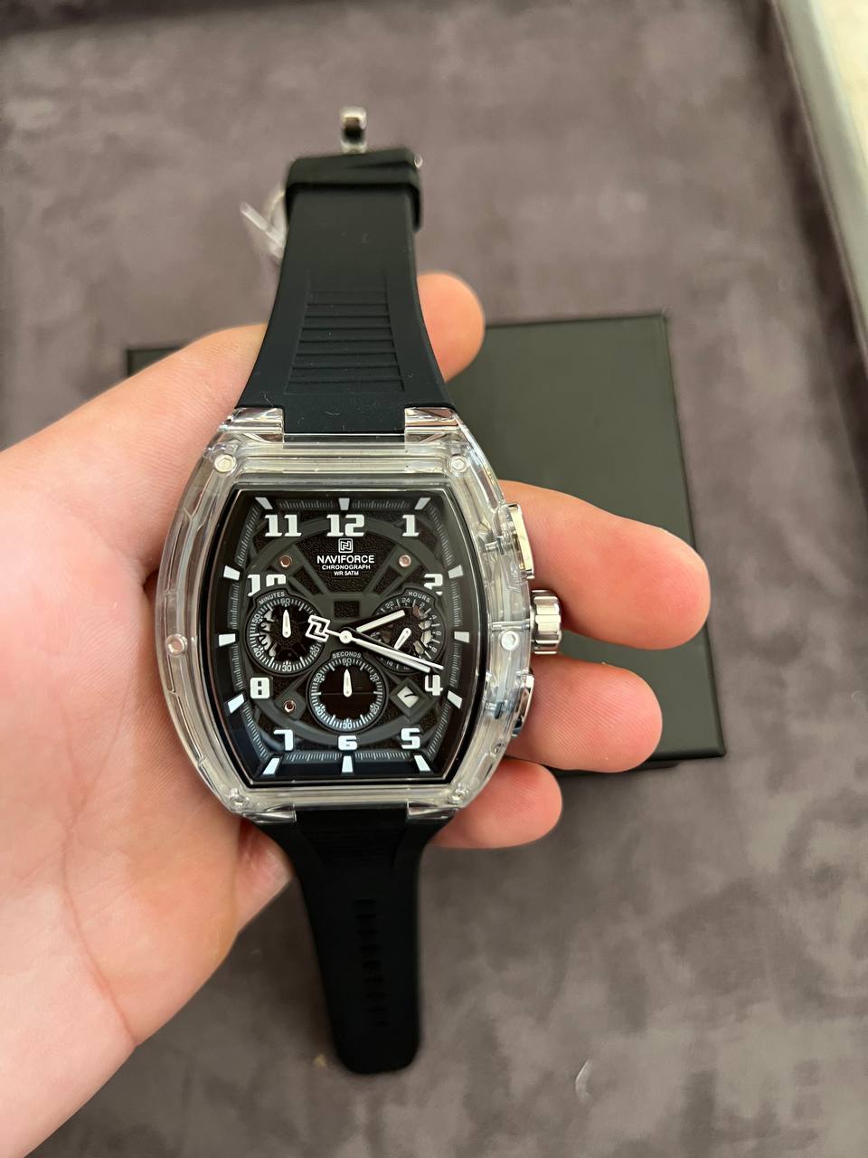 Montre Naviforce Chronographe Tonneau