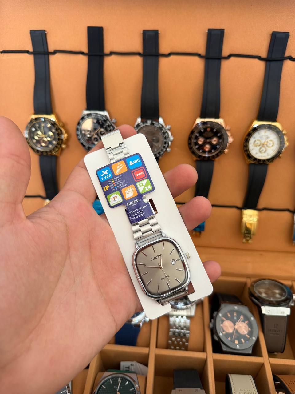 Montre Casio Élégance Carrée