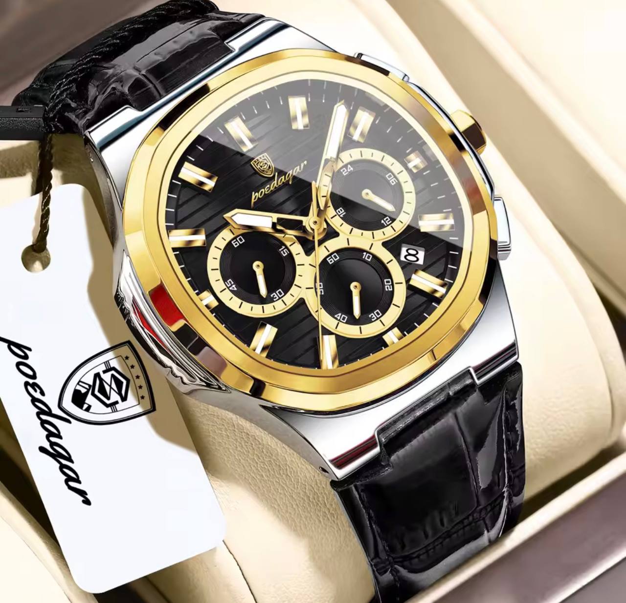 Montre Chronographe Poedagar Elite