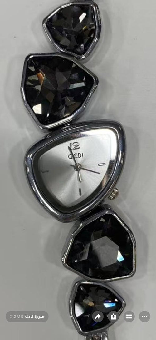 Montre Bijou Cristaux Facettés GEDI