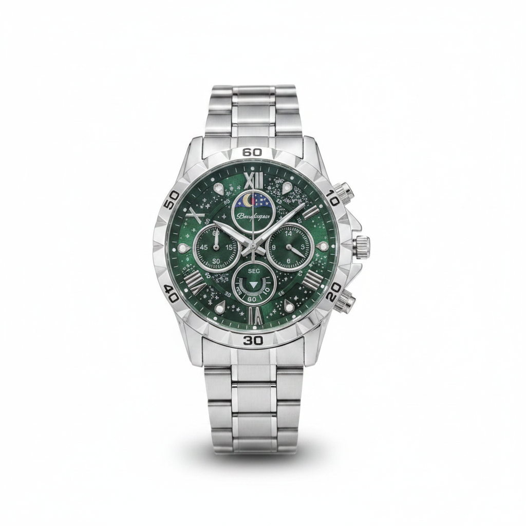 Montre Poedagar Chronographe Céleste