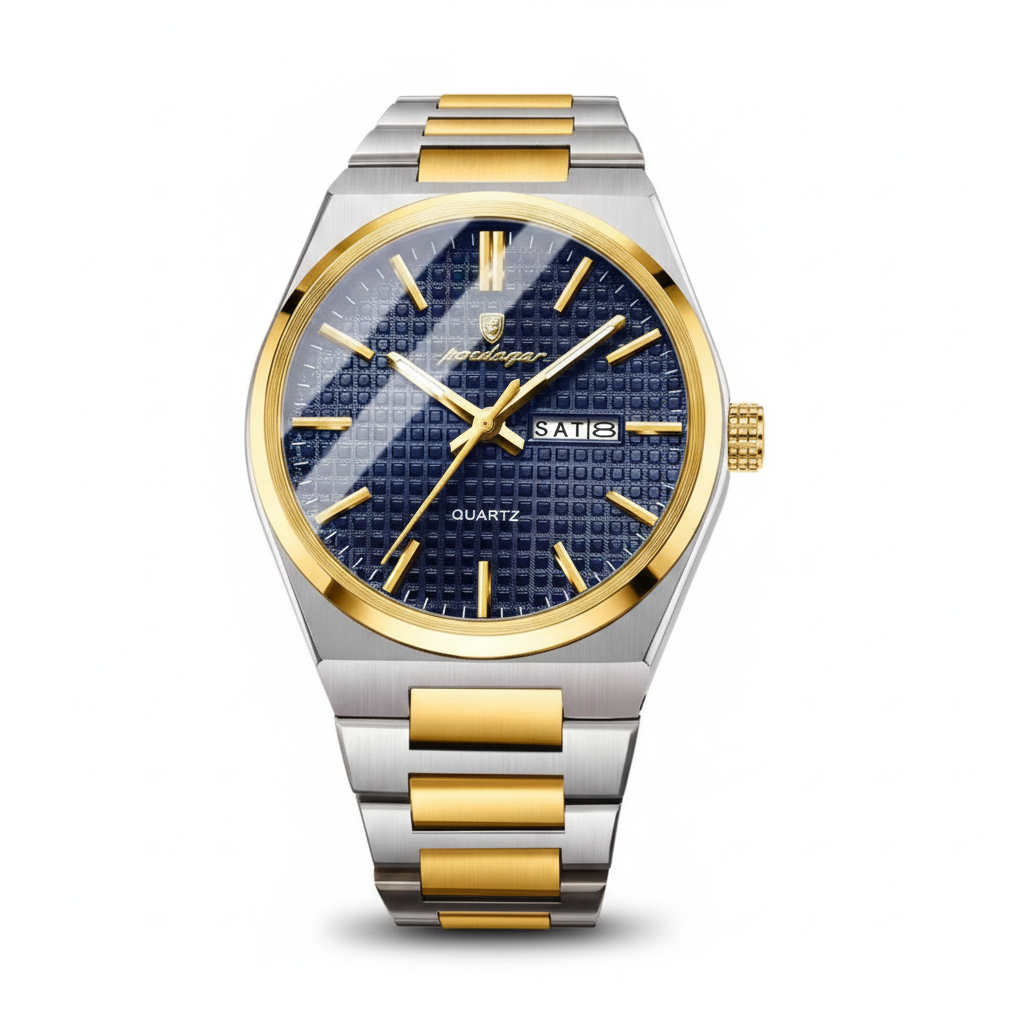 Montre Poedagar Classique Acier Inoxydable
