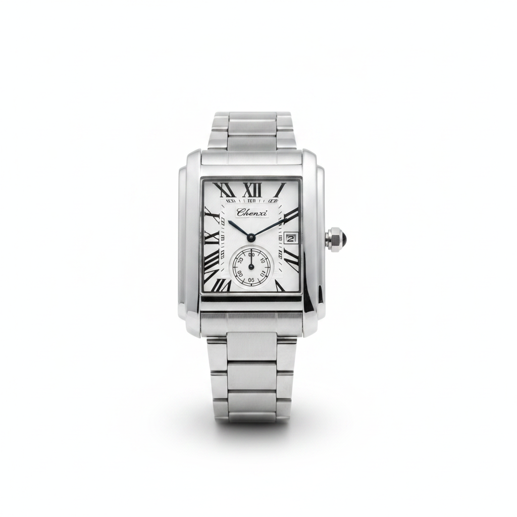 Montre Chenxi Rectangulaire Élégante