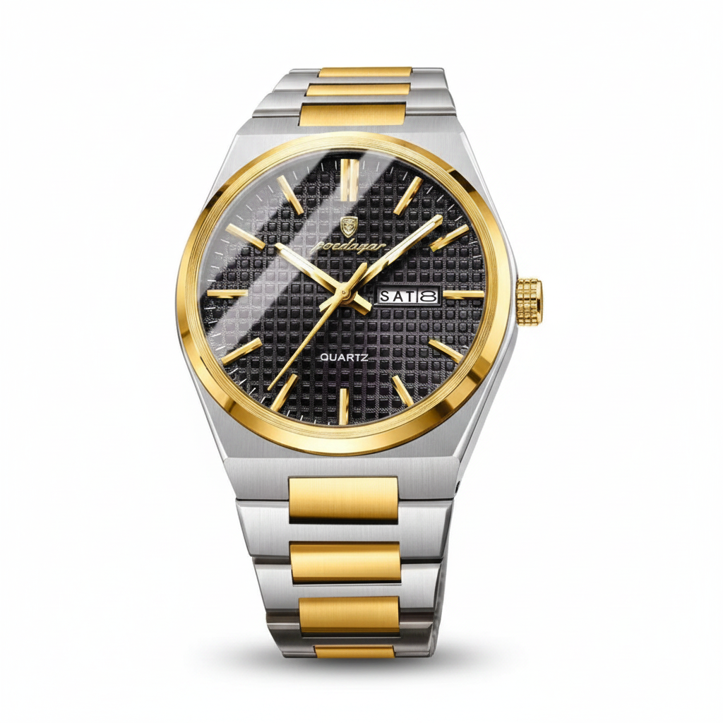 Montre Poedagar Classique Acier Inoxydable