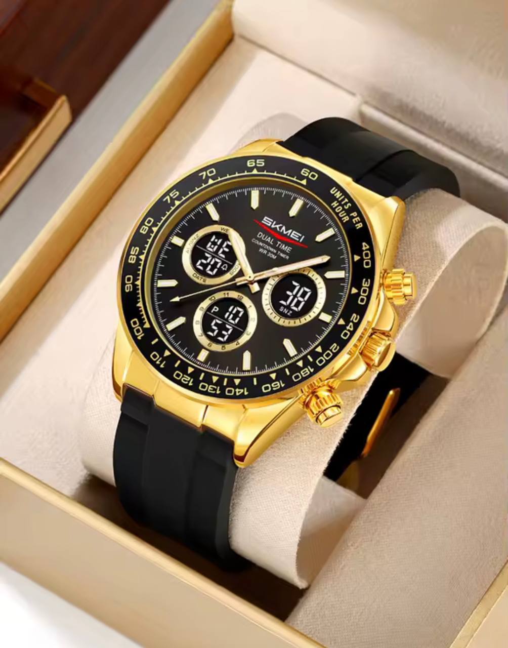 Montre Chronographe SKMEI Dual Time