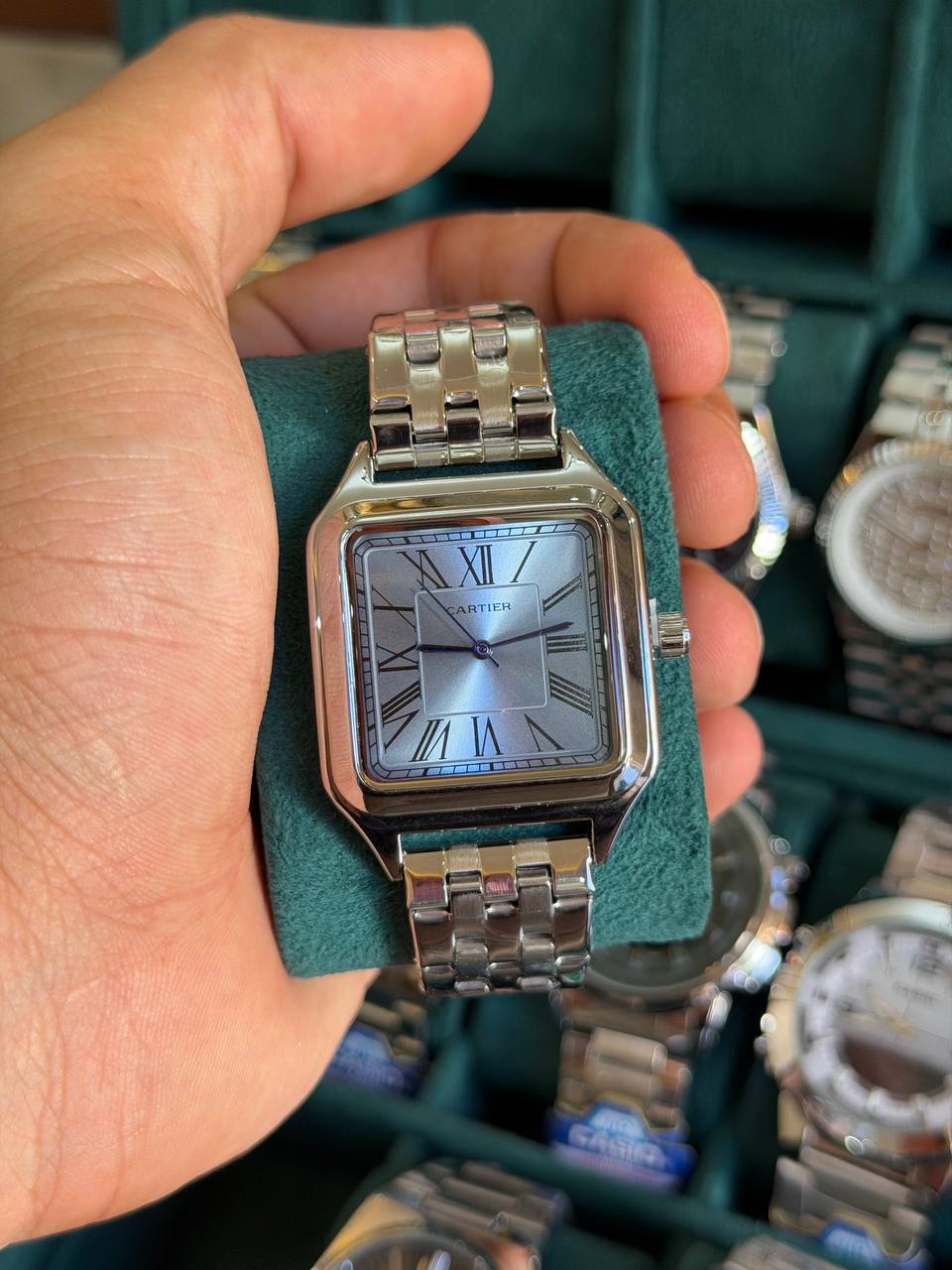 Montre Cartier Santos-Dumont Carrée