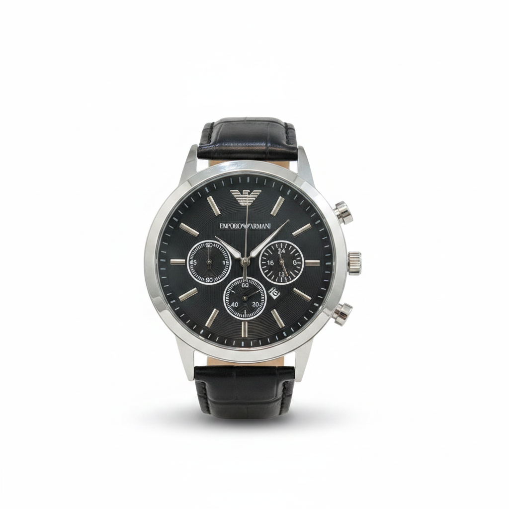 Montre Emporio Armani Chronographe Cuir