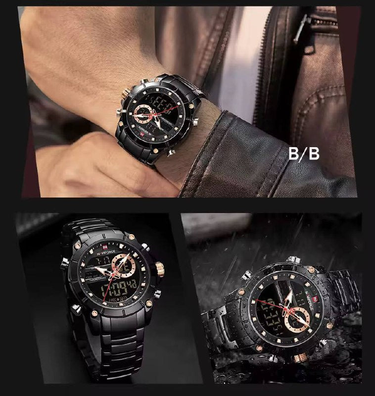 Montre Naviforce Chronographe Double Affichage