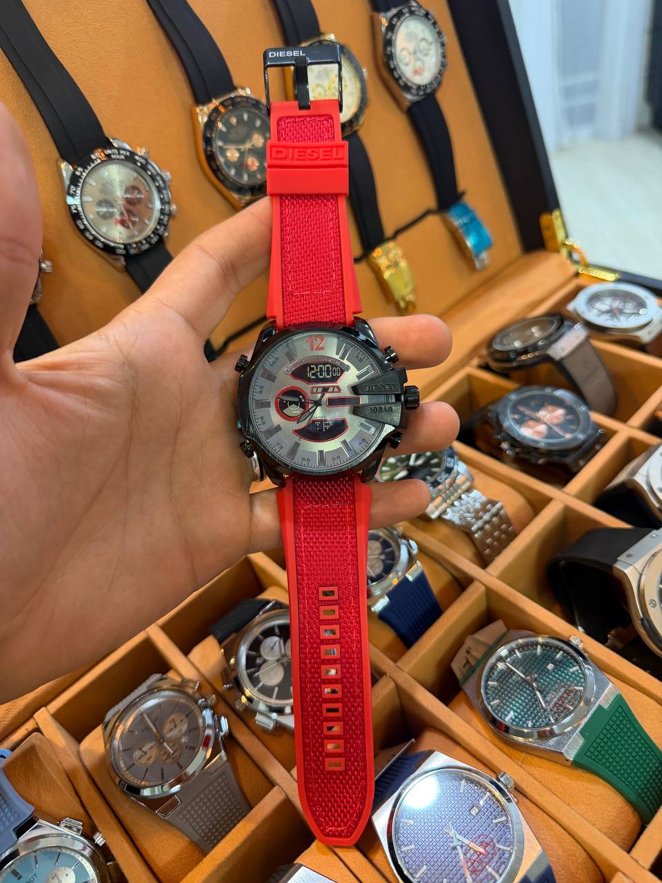 Montre Diesel Double Affichage Grand Format