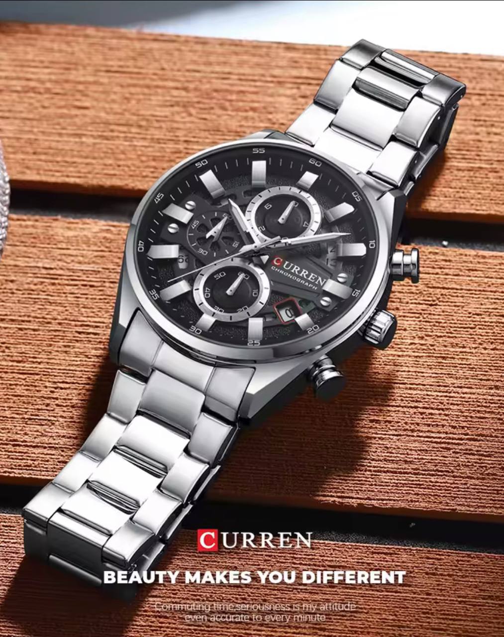 Montre Curren Chronographe Homme