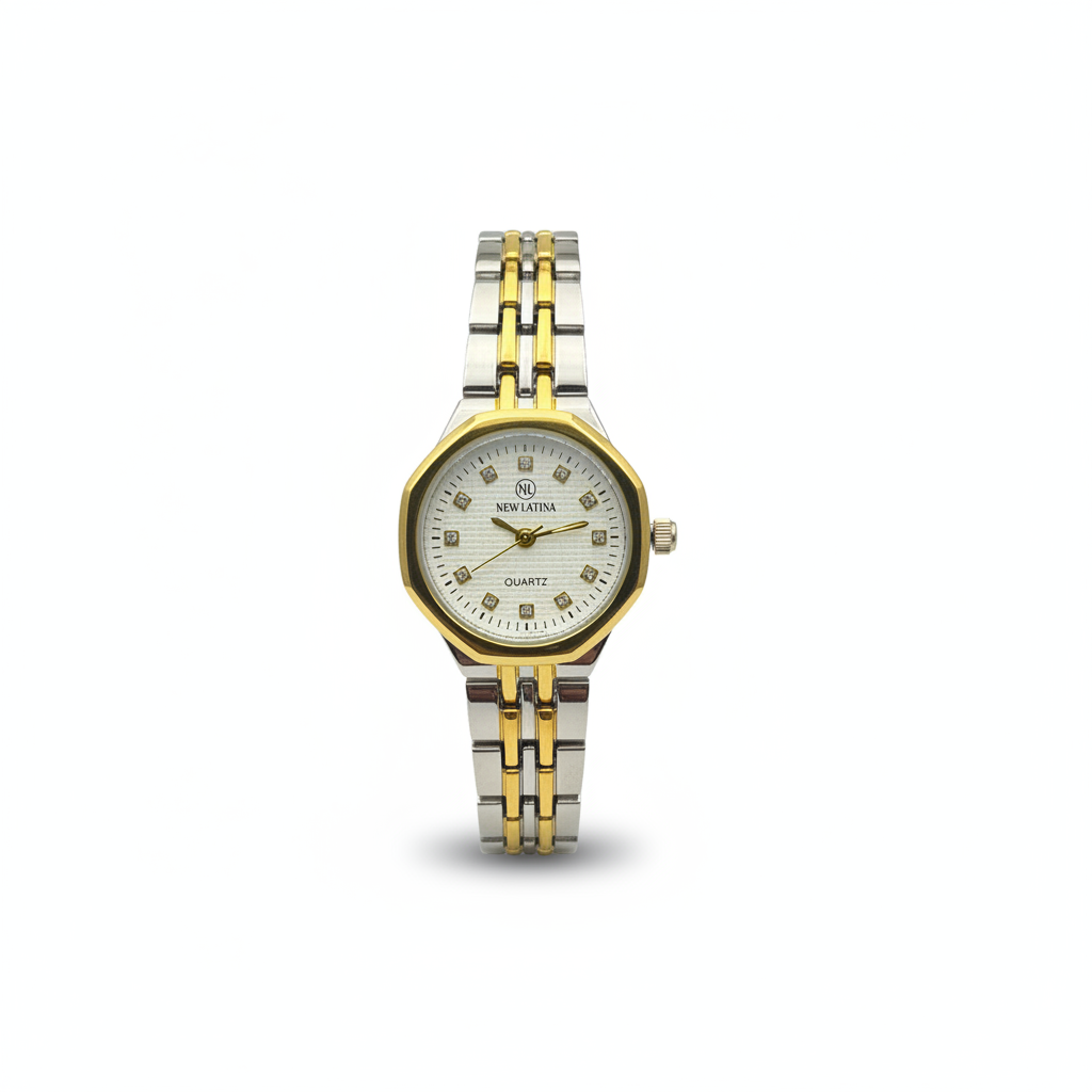 Montre Femme New Latina Élégance Octogonale