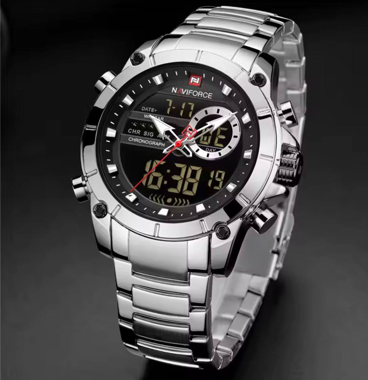 Montre Naviforce Chronographe Double Affichage