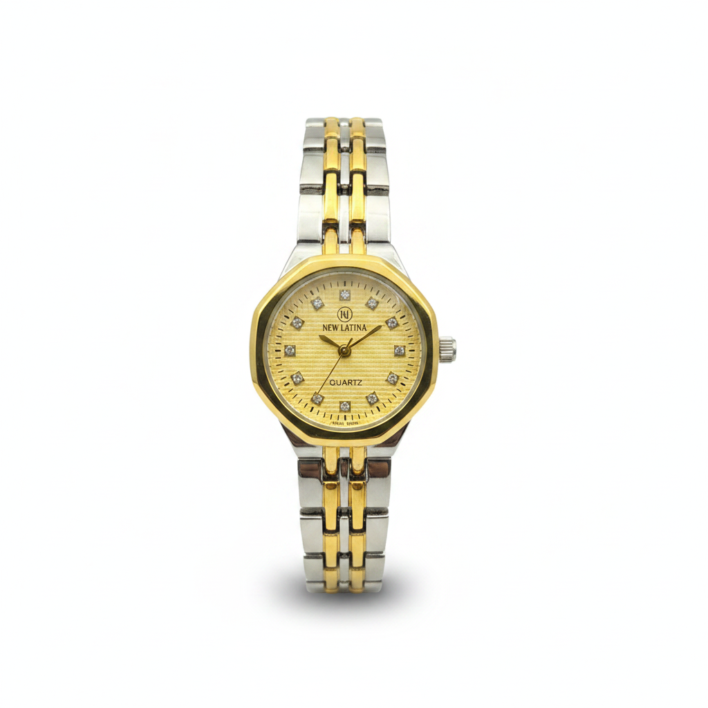 Montre Femme New Latina Élégance Octogonale
