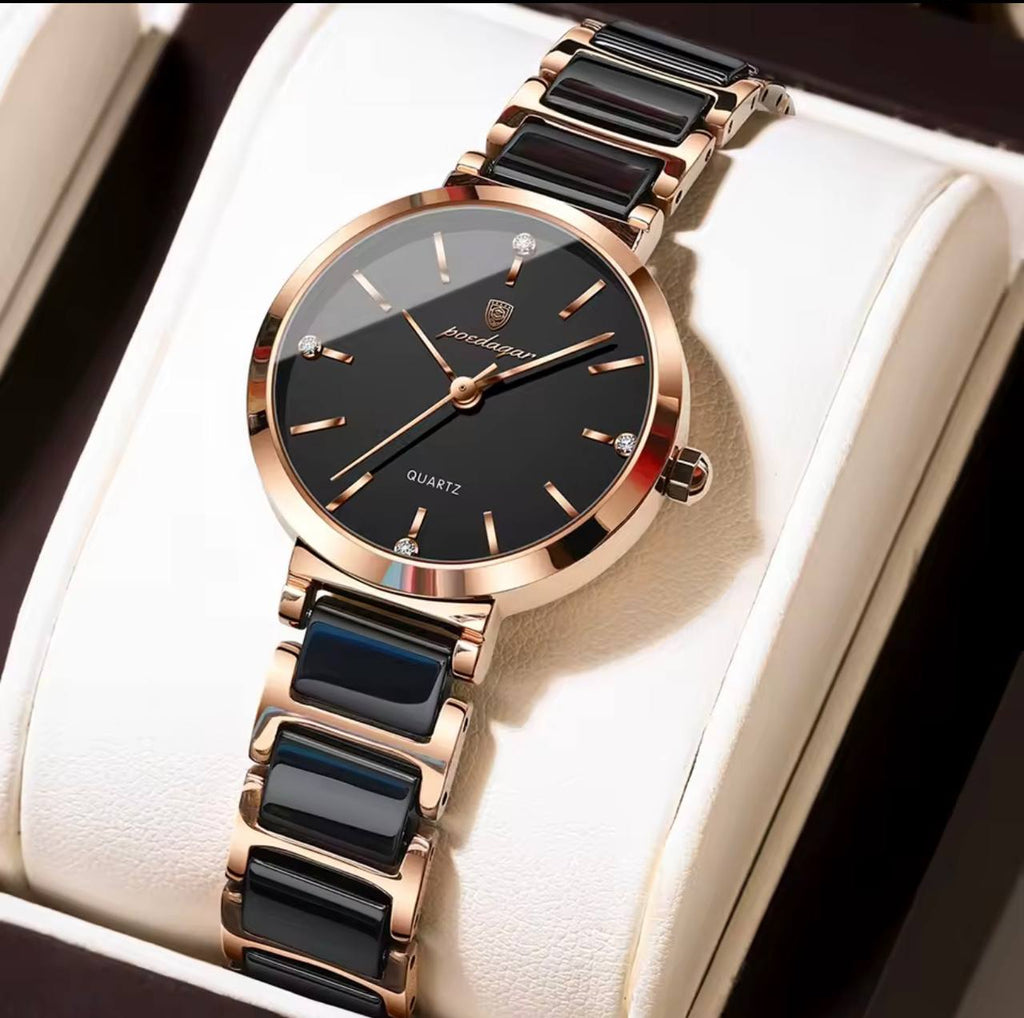 Montre Femme POEDAGAR Élégance Céramique
