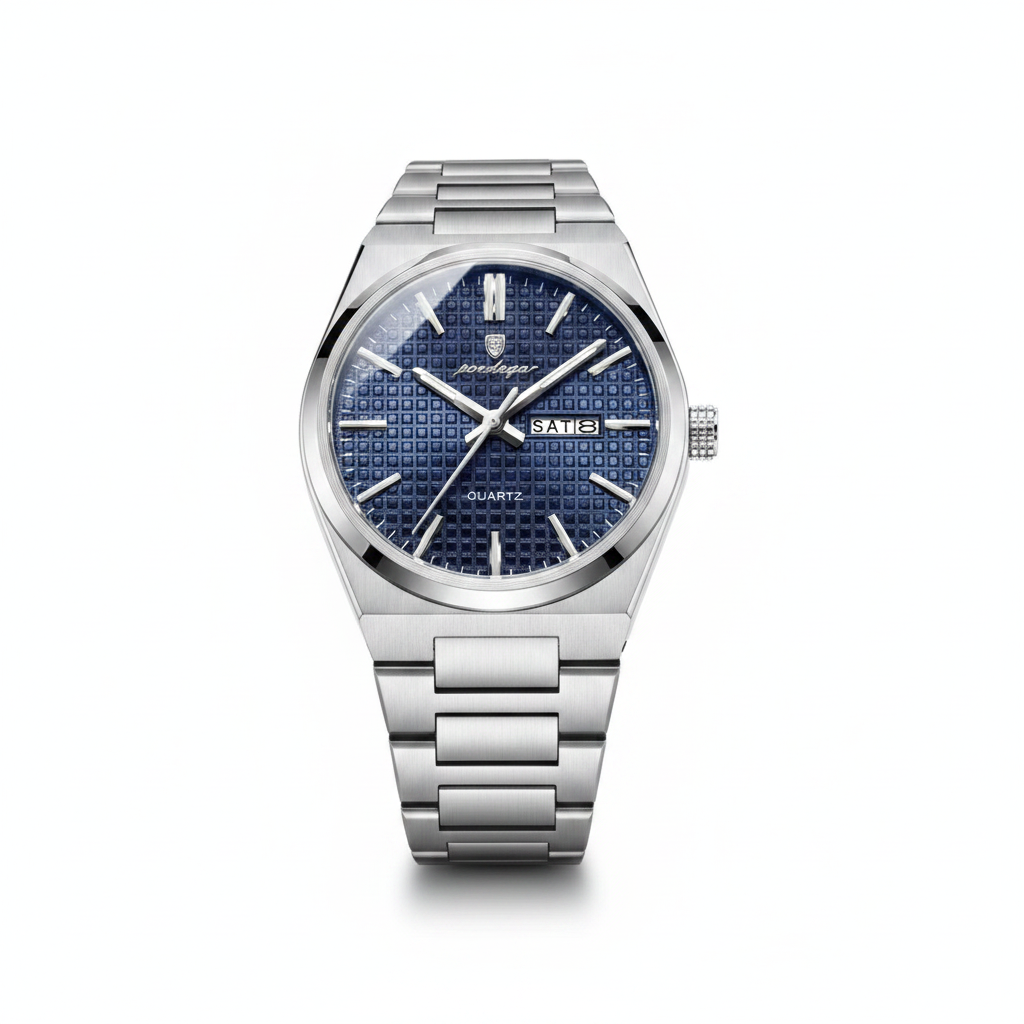 Montre Poedagar Classique Acier Inoxydable