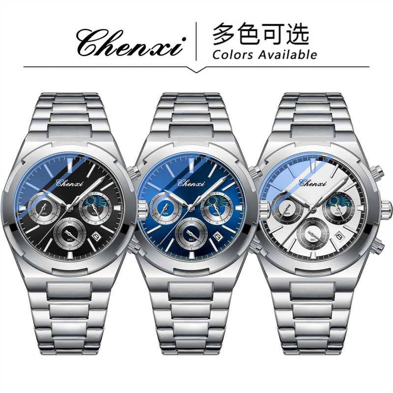 Montre Chenxi Chronographe Lunaire