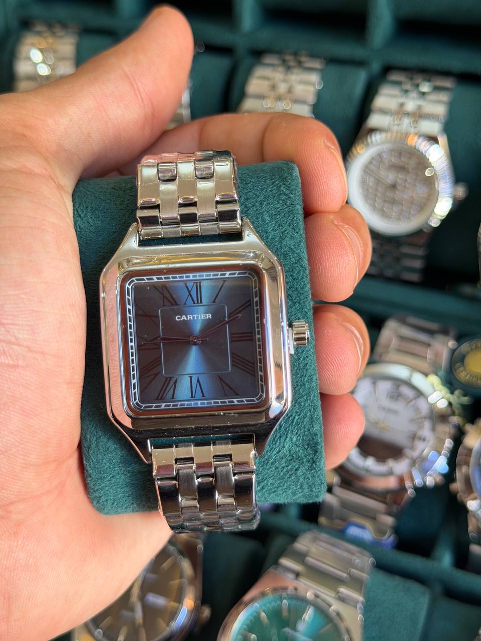 Montre Cartier Santos-Dumont Carrée