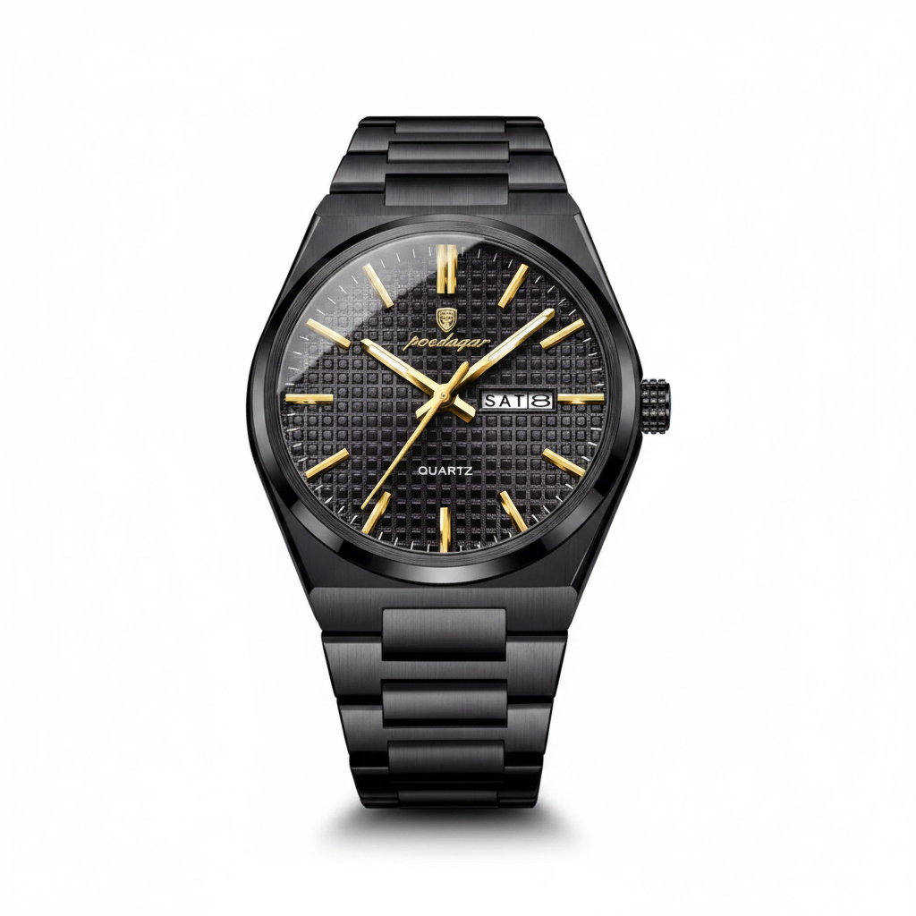 Montre Poedagar Classique Acier Inoxydable