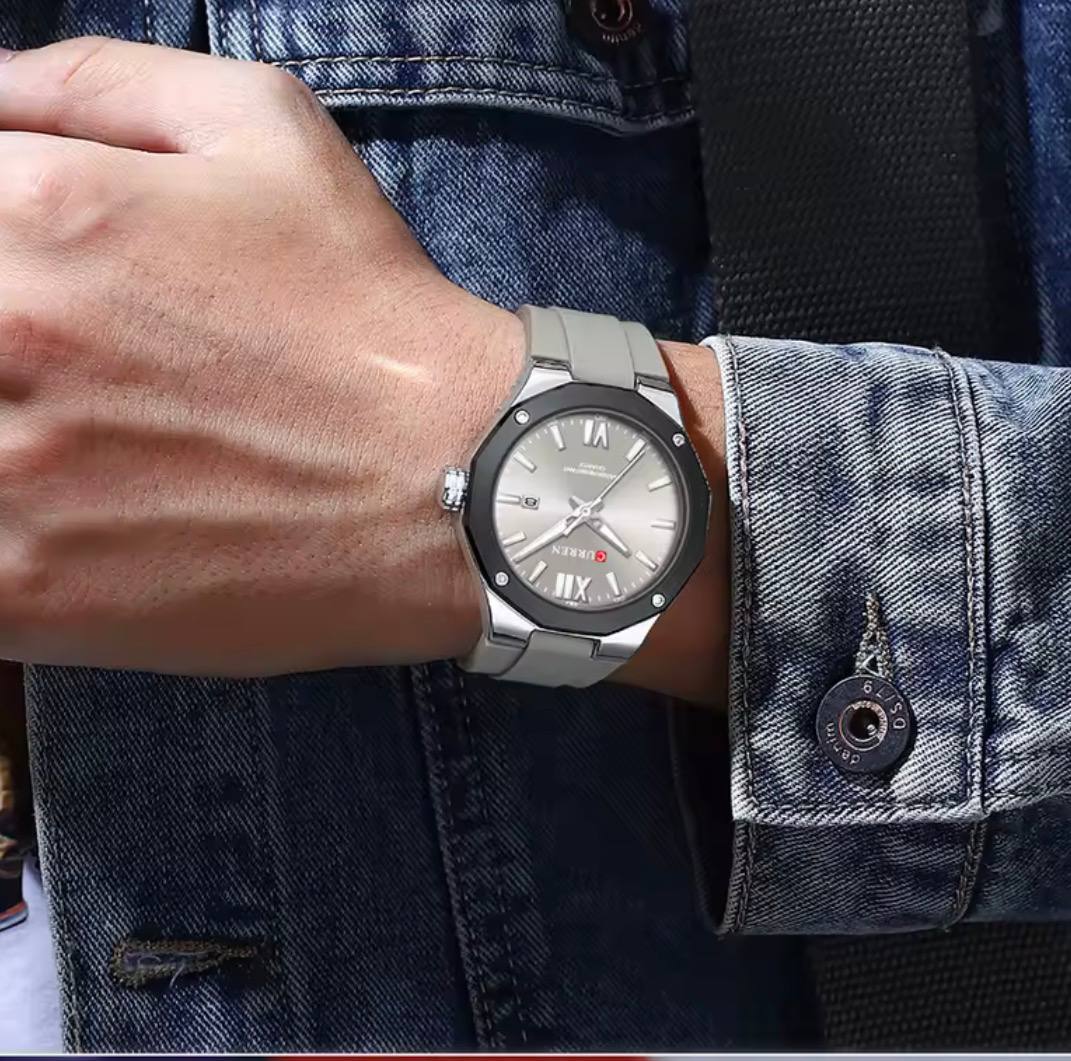 Montre Curren Octogonale Classique