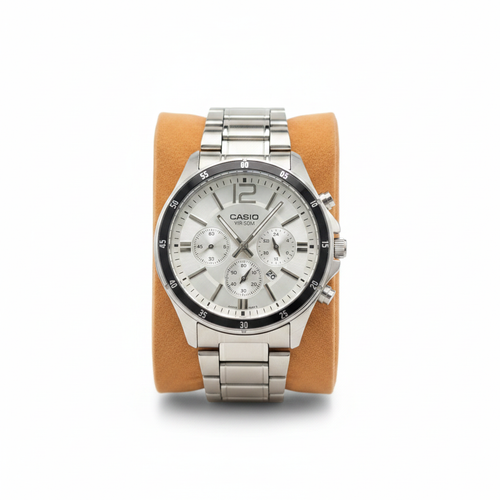 Montre Casio Chronographe Homme Bracelet Acier