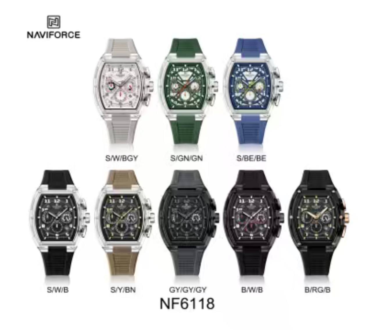 Montre Naviforce Chronographe Tonneau