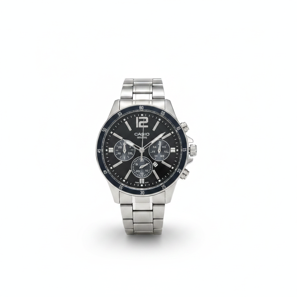 Montre Casio Chronographe Acier Inoxydable