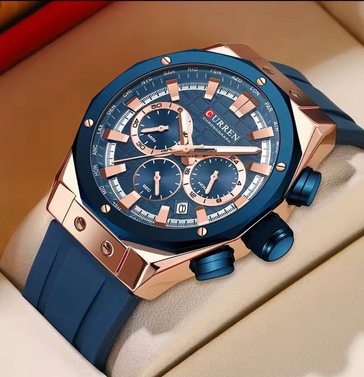 Montre Curren Chronographe Sport