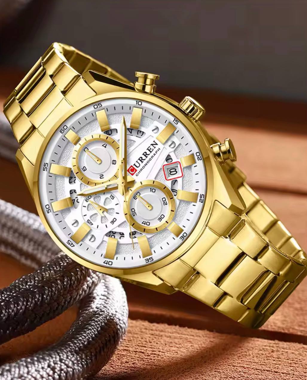 Montre Curren Chronographe Homme