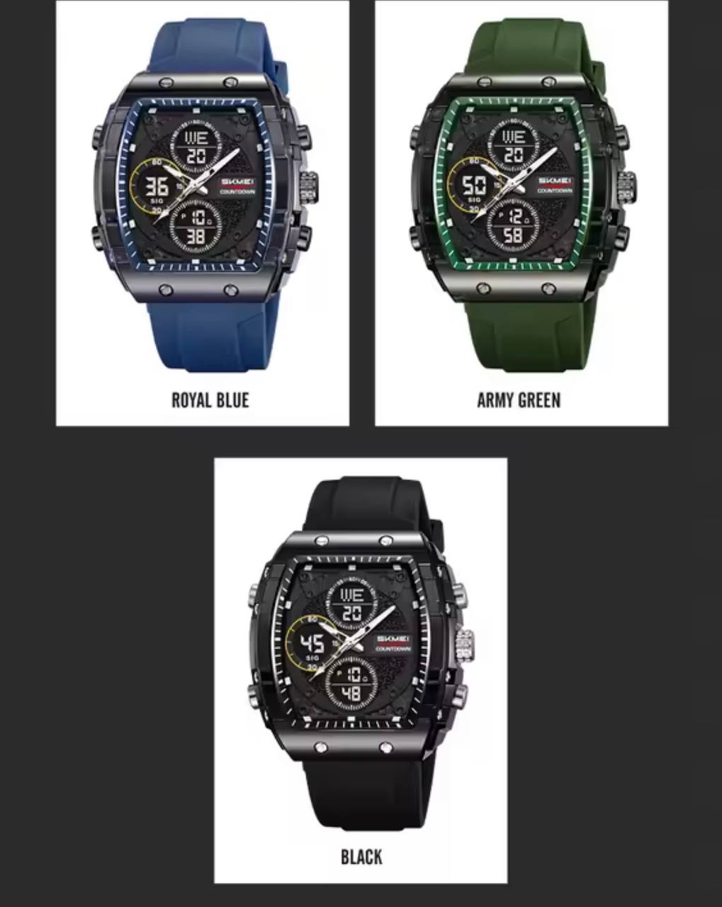 Montre SKMEI Sport Chronographe Design Robuste