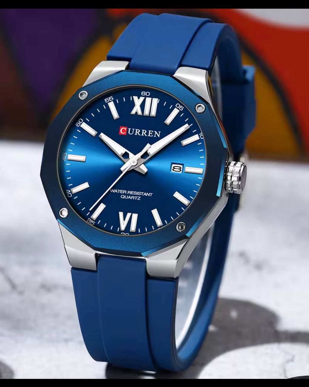 Montre Curren Octogonale Classique