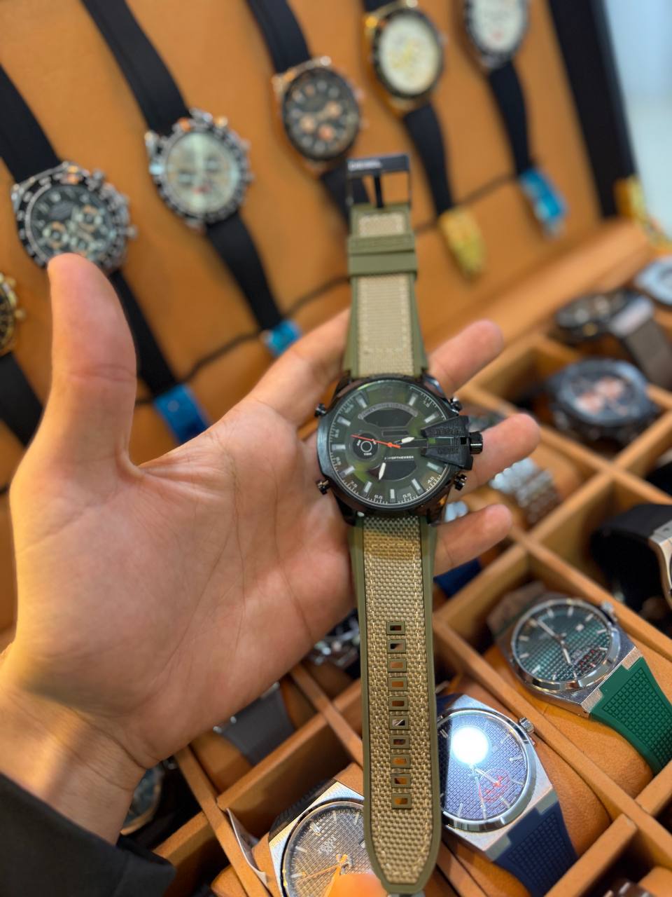 Montre Diesel Double Affichage