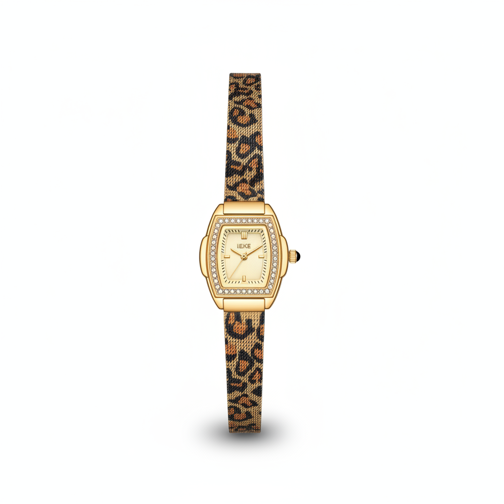 Montre IEKE Léopard STRASS