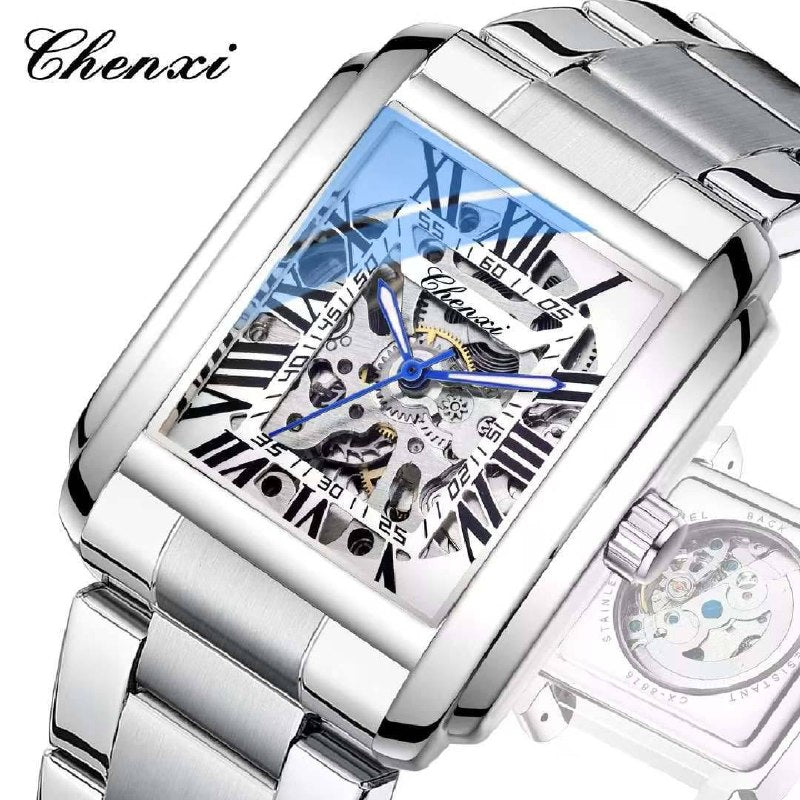 Montre Chenxi Squelette Mécanique